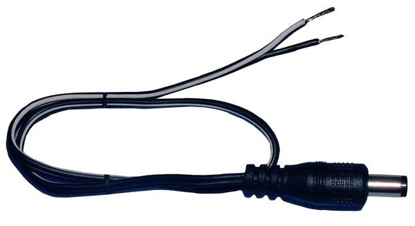 POWER DC MALE LEAD 12volts