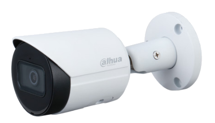 DAHUA IP CYLINDRICAL 4MP 2.8MM (95°) LENS 30M IR (SMD+; P Protection; Starlight; Mic; WDR) - DH-IPC-HFW2441S-S