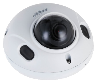 DAHUA WEDGE DOME 4MP 2.8MM (102°) lens 30M IR (Quick Pick; SMD4.0;Mic; IK10; WDR) - DH-IPC-HDBW3441F-AS-S2